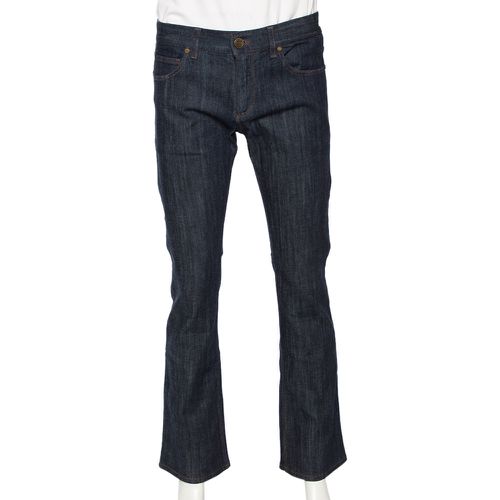 Roberto Cavalli Blue Denim Straight Fit Jeans M - Roberto Cavalli - Modalova