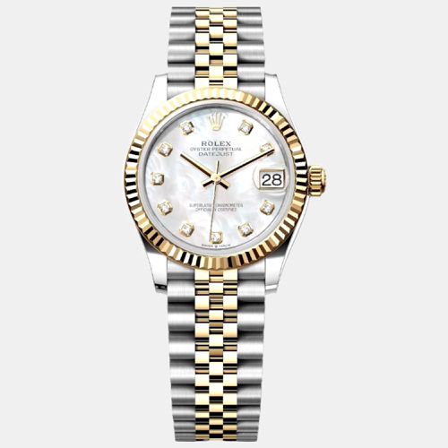 Rolex -18K Yellow Gold & Stainless Steel 31 automatic Datejust 278273 - Rolex - Modalova