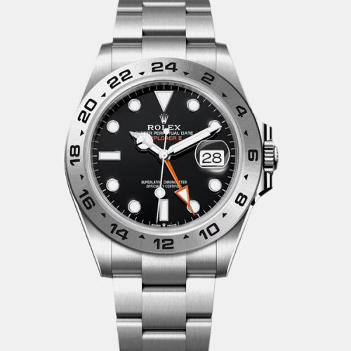 Rolex -Stainless Steel black automatic Explorer II 226570 42 mm - Rolex - Modalova