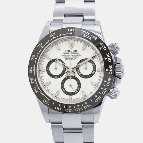 Stainless Steel Cosmograph Daytona Automatic Men's Wristwatch 40 mm - Rolex - Modalova