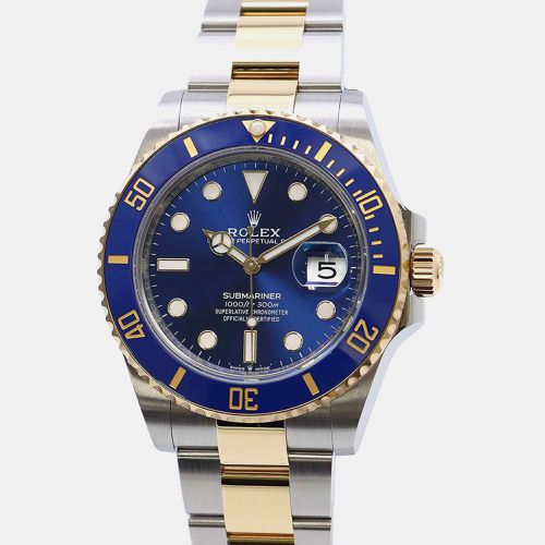 K Yellow Gold Stainless Steel Submariner 126613LB Automatic Men's Wristwatch 41 mm - Rolex - Modalova