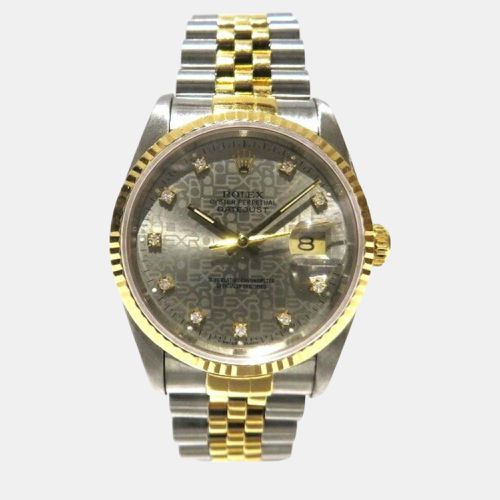 Datejust 16233G Automatic Watch Men's Wristwatch - Rolex - Modalova