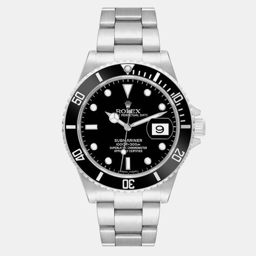 Rolex Submariner Date Black Dial Steel Mens Watch 116610 - Rolex - Modalova