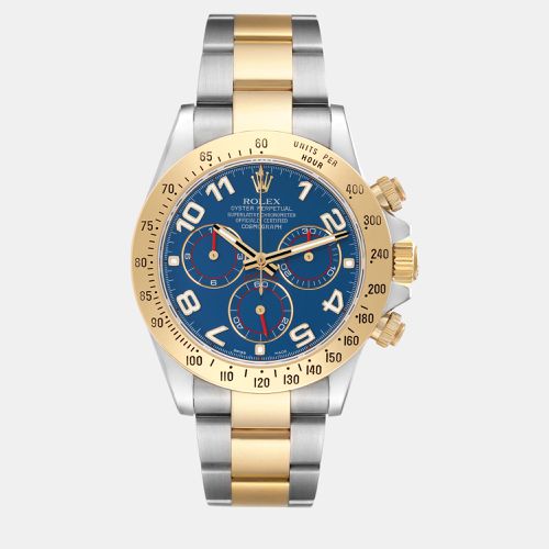 Daytona Steel Yellow Gold Racing Dial Men's Watch 40.0 mm - Rolex - Modalova