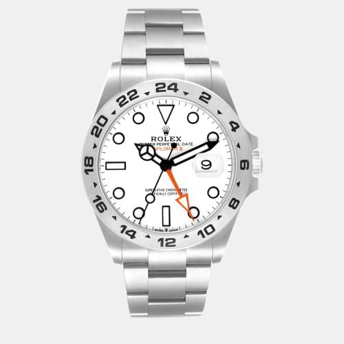 Explorer II Polar Dial Steel Men's Watch 42.0 mm - Rolex - Modalova