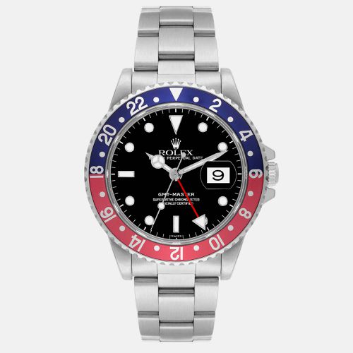 Rolex GMT Master II Black Red Coke Bezel Steel Men's Watch 40.0 mm - Rolex - Modalova