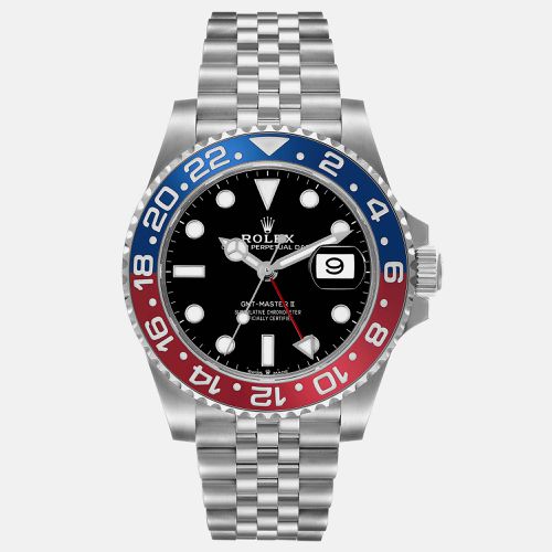 Rolex GMT Master II Blue Red Pepsi Bezel Steel Men's Watch 40.0 mm - Rolex - Modalova