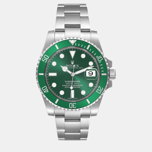 Submariner Hulk Dial Steel Men's Watch 40.0 mm - Rolex - Modalova