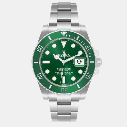 Rolex Submariner Hulk Green Dial Steel Men's Watch 40.0 mm - Rolex - Modalova