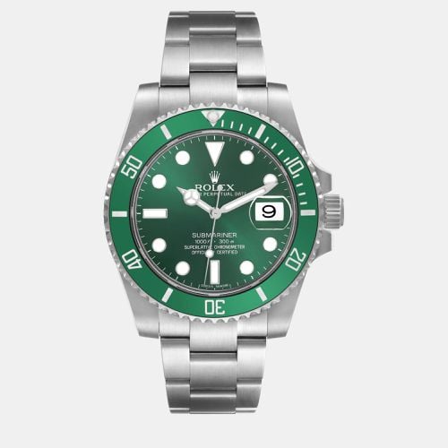 Submariner Hulk Dial Steel Men's Watch 40.0 mm - Rolex - Modalova