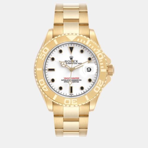 Yachtmaster Yellow Gold Dial Men's Watch 40.0 mm - Rolex - Modalova