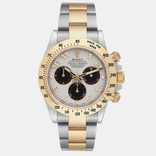 Rolex Daytona Panda Dial Steel Yellow Gold Mens Watch 116523 - Rolex - Modalova