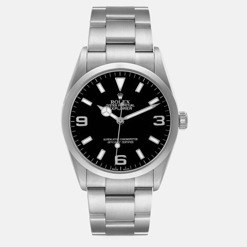 Explorer I Dial Steel Men's Watch 114270 36 mm - Rolex - Modalova