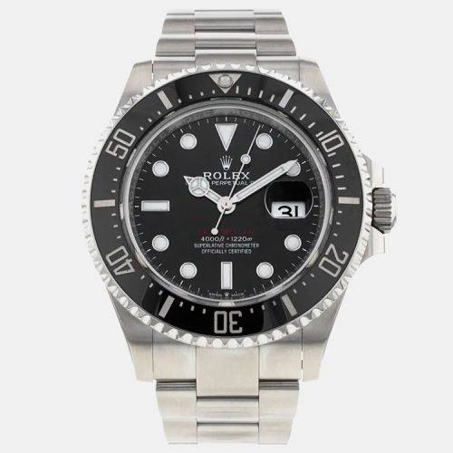 Rolex Black Stainless Steel Oystersteel Sea-Dweller Automatic 126600 Men's Wristwatch 43 mm - Rolex - Modalova