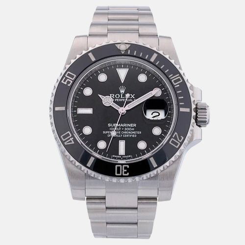 Rolex Black Stainless Steel Submariner 116610LN Men's Wristwatch 40 mm - Rolex - Modalova