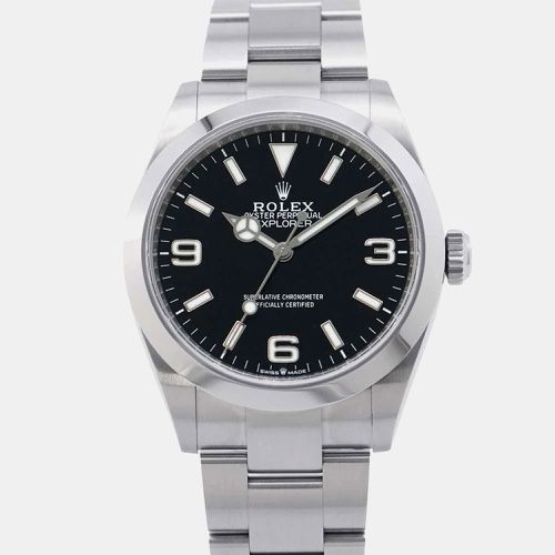 Rolex Black Stainless Steel Explorer 224270 Automatic Men's Wristwatch 40 mm - Rolex - Modalova