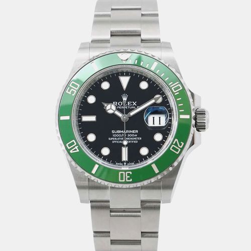 Rolex Black Stainless Steel Submariner 126610LV Automatic Men's Wristwatch 41 mm - Rolex - Modalova