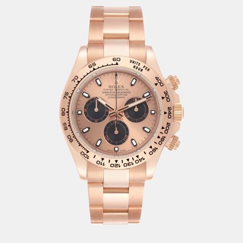 Daytona Cosmograph Black Dial Rose Gold Men's Watch 40.0 mm - Rolex - Modalova