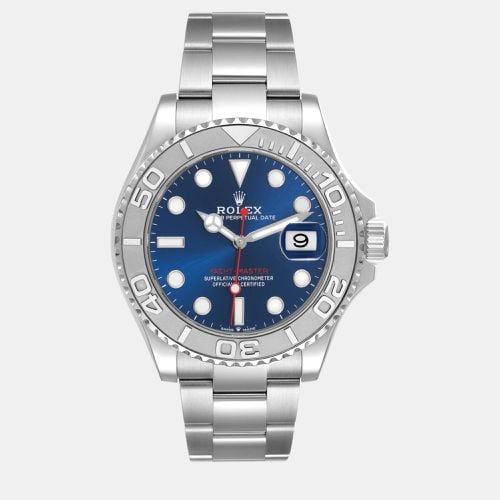 Yachtmaster Steel Platinum Dial Men's Watch 126622 40 mm - Rolex - Modalova