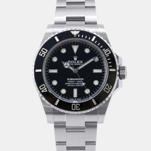 Stainless Steel Submariner 124060 Automatic Men's Wristwatch 41 mm - Rolex - Modalova