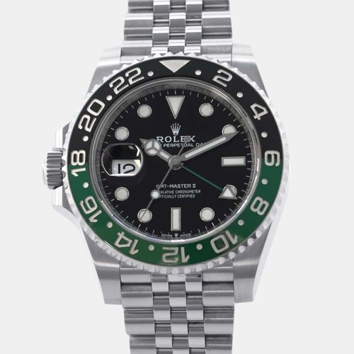 Rolex Black Stainless Steel GMT-Master II 126720VTNR Automatic Men's Wristwatch 40 mm - Rolex - Modalova