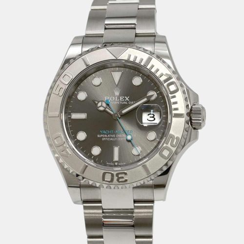 Rolex Grey Stainless Steel Yacht-Master 126622 Automatic Men's Wristwatch 40 mm - Rolex - Modalova