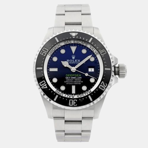 Black/ Stainless Steel Sea-Dweller Deepsea 126660 Automatic Men's Wristwatch 44mm - Rolex - Modalova