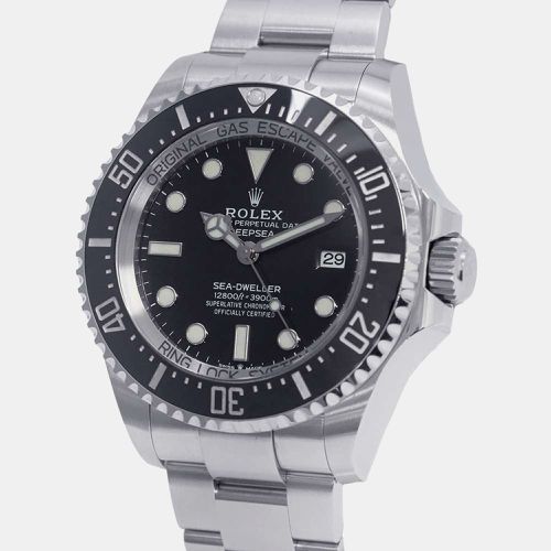 Rolex Black Stainless Steel Sea-Dweller Deepsea Automatic Men's Wristwatch 44 mm - Rolex - Modalova