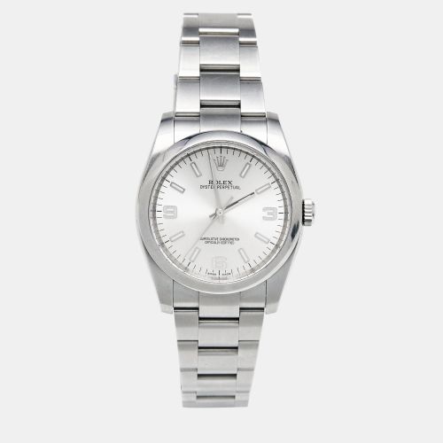 Stainless Steel Oyster Perpetual M116000 Men's Wristwatch 36 mm - Rolex - Modalova