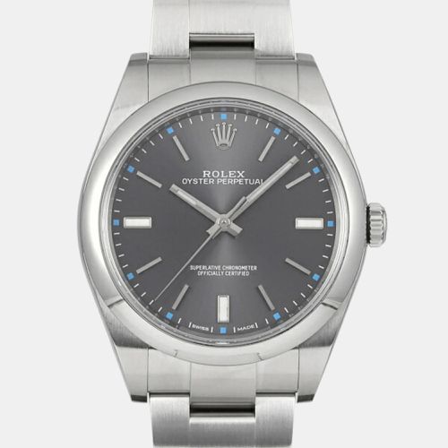 Stainless Steel Oyster Perpetual 114300 Automatic Men's Wristwatch 39 mm - Rolex - Modalova