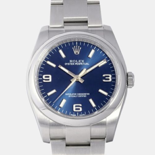 Stainless Steel Oyster Perpetual 116000 Automatic Men's Wristwatch 36 mm - Rolex - Modalova