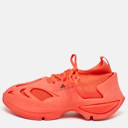 Stella McCartney X Adidas Orange Fabric and Rubber Athletic Low Top Sneakers Size 40.5 - Stella McCartney - Modalova