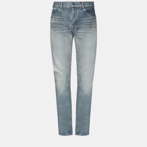 Saint Laurent Cotton Jeans 33 - Saint Laurent Paris - Modalova