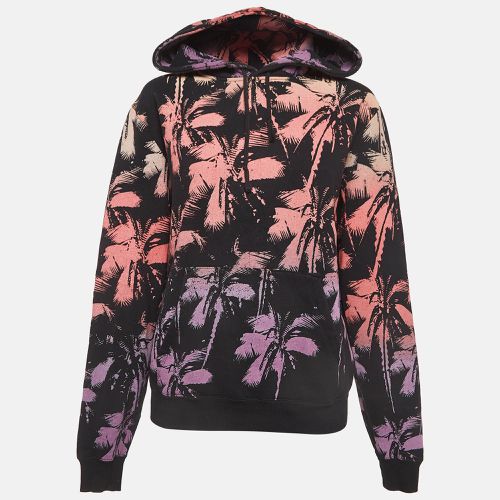 Saint Laurent Paris Multicolor Psalm Print Cotton Hoodie S - Saint Laurent Paris - Modalova