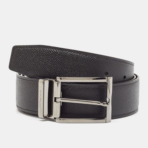 Leather Reversible Cut to Size Belt - Salvatore Ferragamo - Modalova