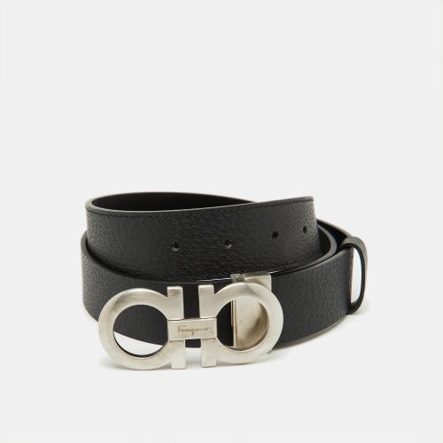 Leather Cut to Size Gancini Buckle Belt - Salvatore Ferragamo - Modalova