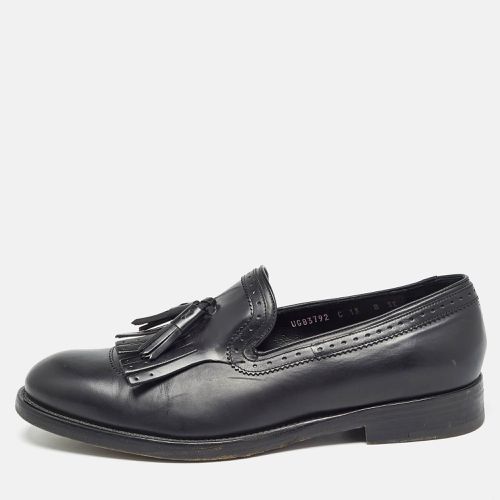 Salvatore Ferragamo Black Leather Tassel Fringe Loafers Size 42 - Salvatore Ferragamo - Modalova