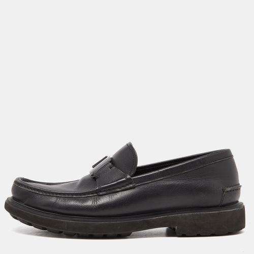 Salvatore Ferragamo Black Leather Loafers Size 44 - Salvatore Ferragamo - Modalova