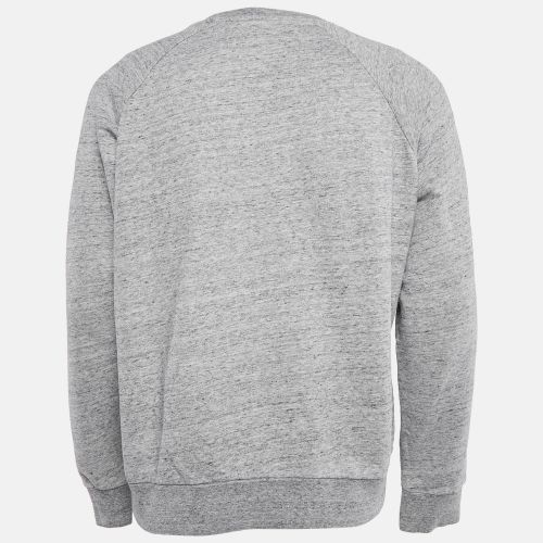 Mélange Cotton Tufted Sweatshirt L - Sandro - Modalova