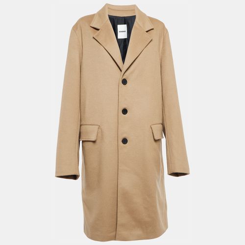 Sandro Beige Wool Single Breasted Overcoat XL - Sandro - Modalova