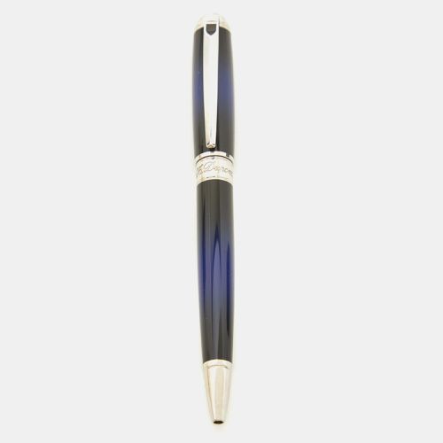 Ligne D Atelier Sunburst Lacquer Silver Tone Ballpoint Pen - S.T. Dupont - Modalova