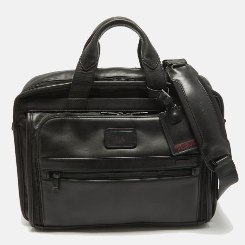 Leather Alpha 2 Briefcase - TUMI - Modalova