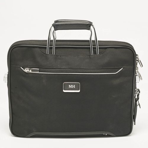 TUMI Black Nylon and Leather Hannover Slim Briefcase - TUMI - Modalova