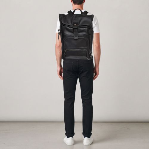 Osborn Leather Roll Top Backpack - TUMI - Modalova