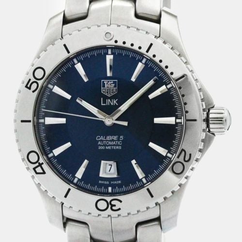 Stainless Steel Link Automatic Men's Wristwatch 42 mm - Tag Heuer - Modalova