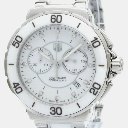 Stainless Steel Ceramic Formula 1 CAH1211 Quartz Men's Wristwatch 41 mm - Tag Heuer - Modalova