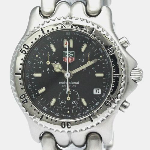 Sel Chronograph 200M Steel Quartz Men's Watch 38 mm - Tag Heuer - Modalova