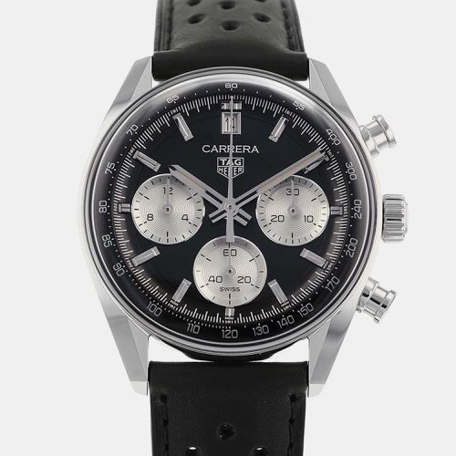 Tag Heuer Black Stainless Steel Carrera CBS2210.FC6534 Automatic Men's Wristwatch 39 mm - Tag Heuer - Modalova