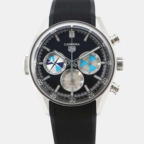 Tag Heuer Black Stainless Steel Carrera CBS2014.FT6293 Automatic Men's Wristwatch 42 mm - Tag Heuer - Modalova