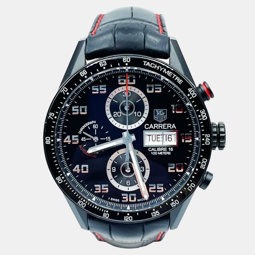 Tag Heuer Carrera Calibre 16 CV2A81.FC6237 Automatic Titanium Men's Wristwatch 43 mm - Tag Heuer - Modalova